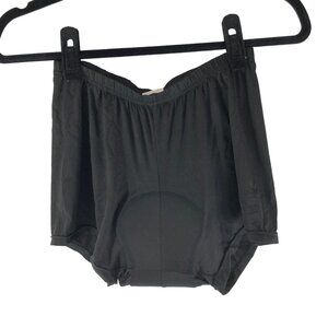 Lixda Womens Cycling Shorts Padded Black Size L